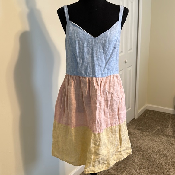 Cynthia Rowley Dresses & Skirts - Cynthia Rowley linen colorful dress L